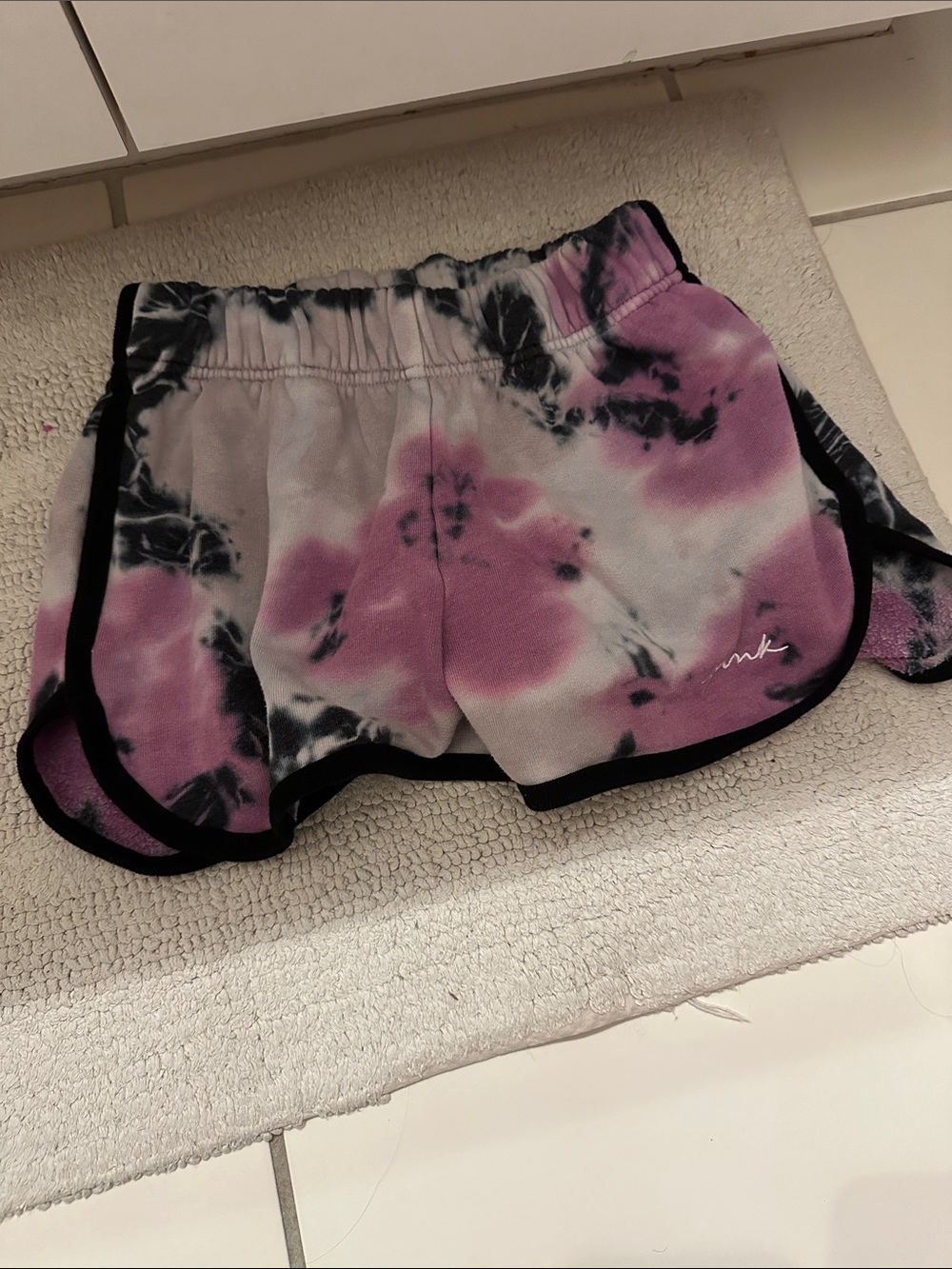 PINK Tie-Dye Shorts